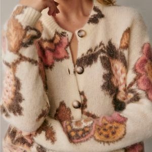 SÉZANE Manea Cardigan in Merveille Print